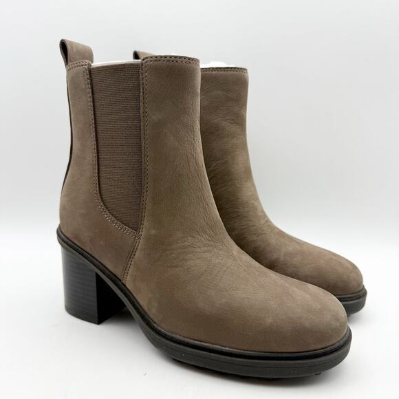 Vionic Womens Truckee Heeled Ankle Booties US 5 M EU 35 Brown Leather NWOB - Picture 5 of 12